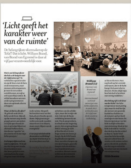 PUBLICATIONS MAGAZINE TEFAF and BRAND VAN EGMOND