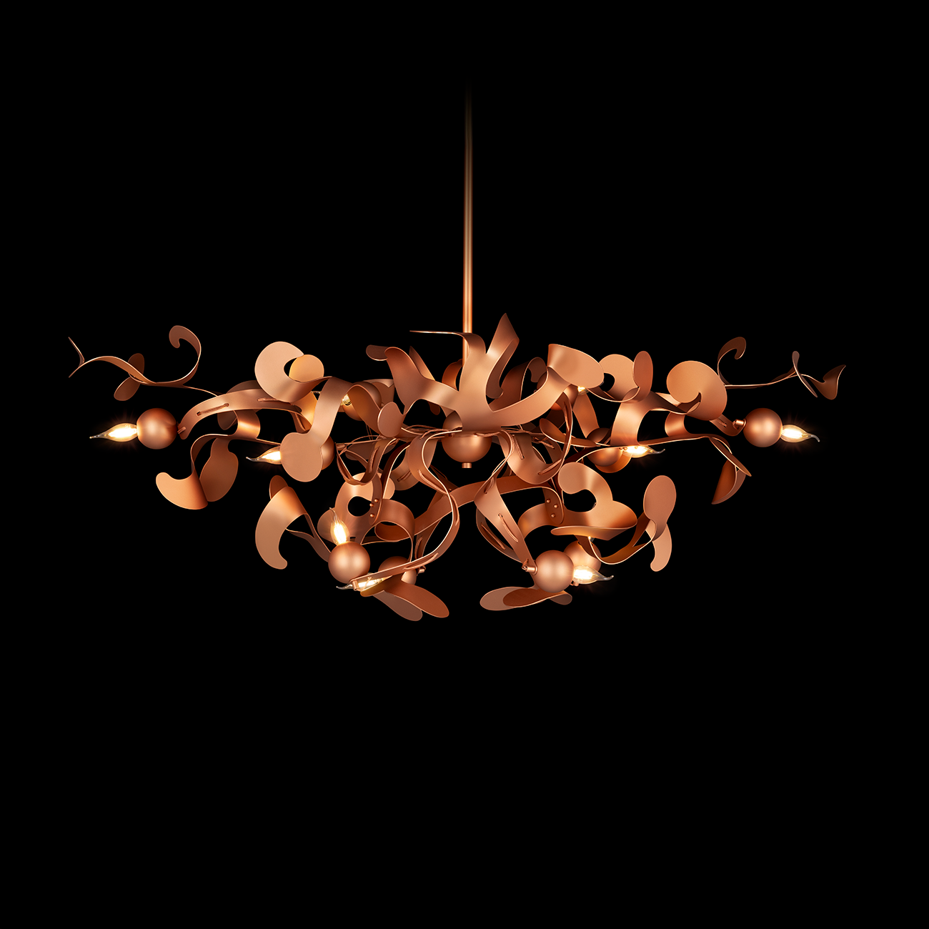 KELP Chandelier Oval - Brand van Egmond